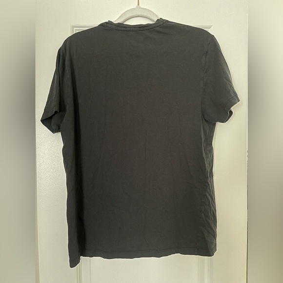 Christian Lacroix Unisex Pima Cotton Black Short Sleeve Women’s Tee Size M - Picture 4 of 4